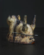 Seramik Gergedan Figürü - Görsel 4