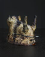 Seramik Gergedan Figürü - Kod 4337