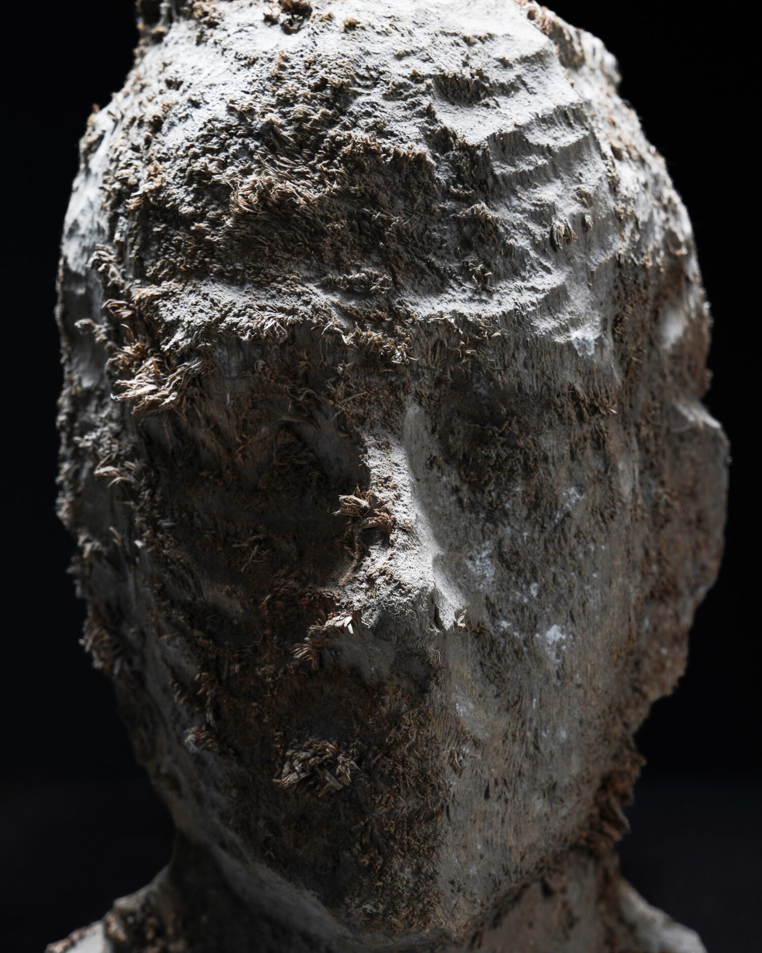 "Non-finito" Ahşap Büst - Görsel 5