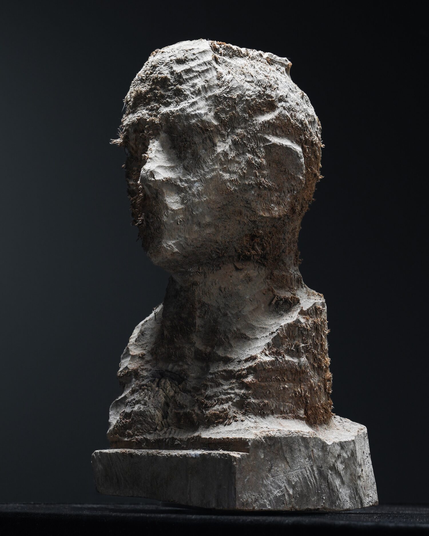 "Non-finito" Ahşap Büst - Görsel 4