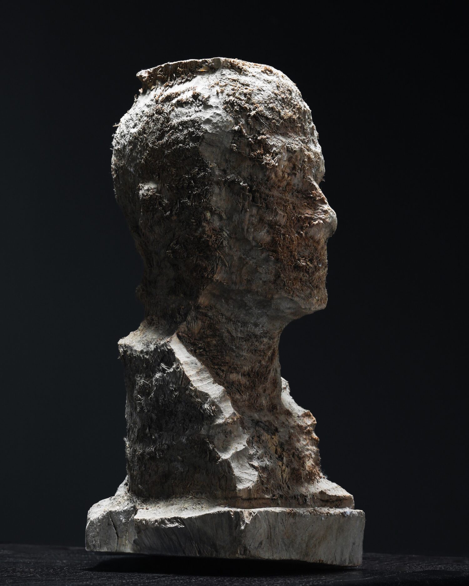 "Non-finito" Ahşap Büst - Görsel 3