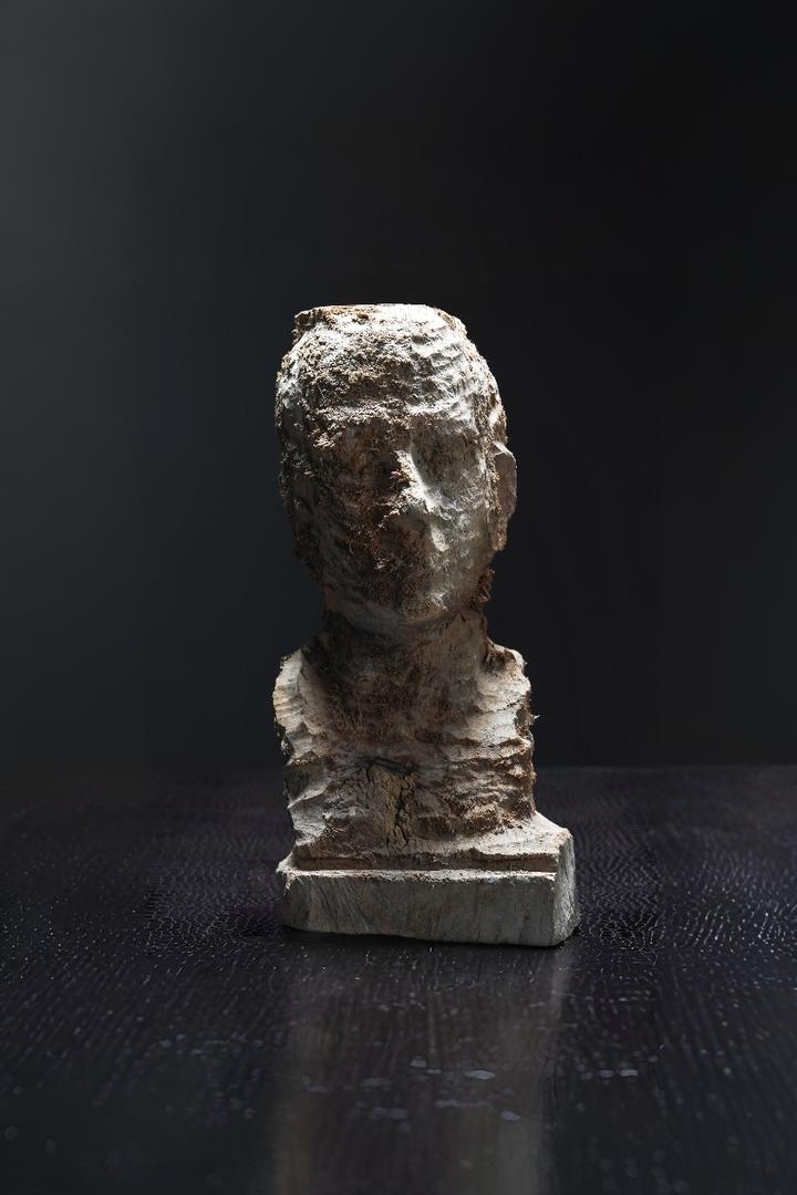 img_4805 "Non-finito" Ahşap Büst - Görsel 1