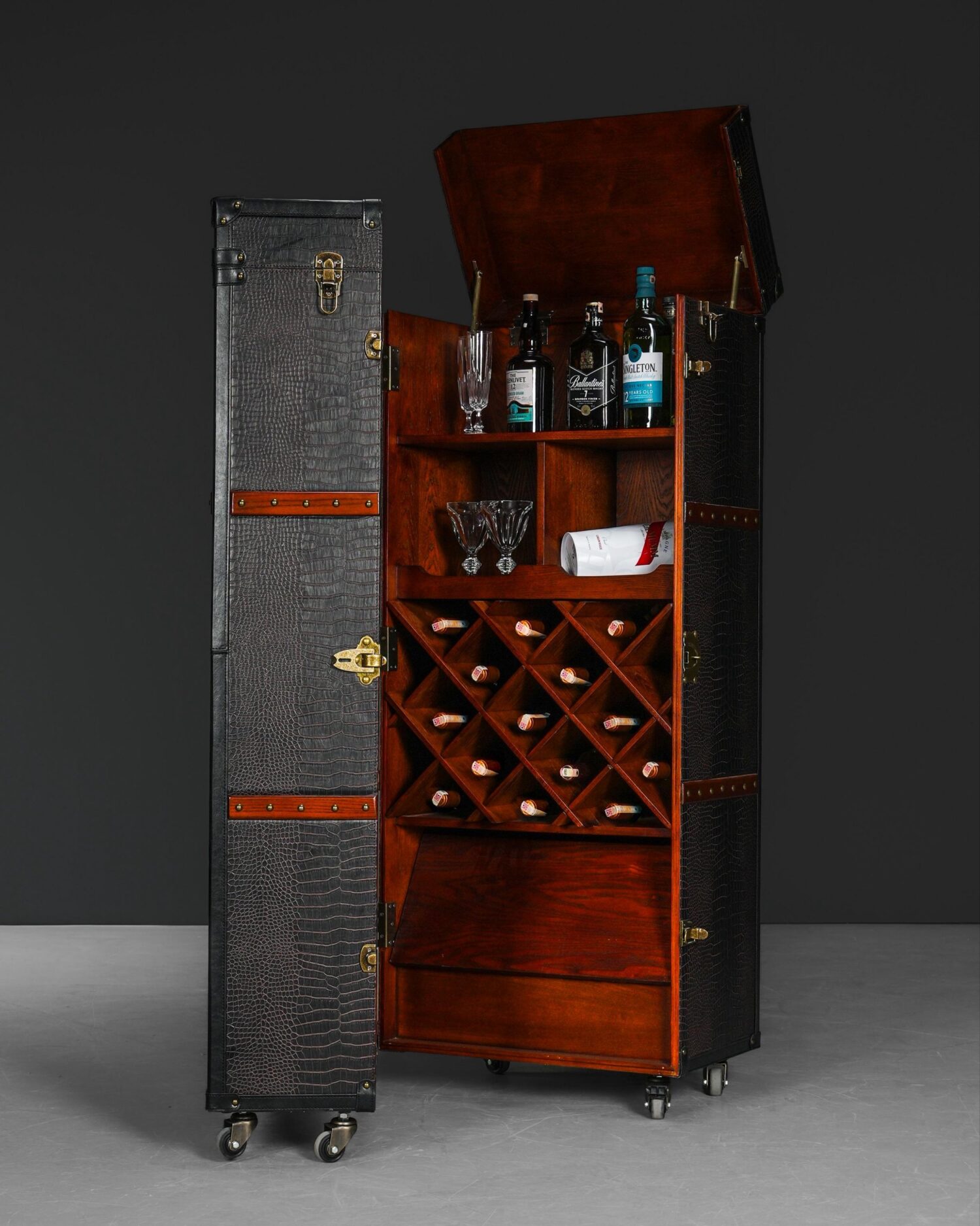 Globetrotter Bar Dolap, Kare Design - Görsel 5