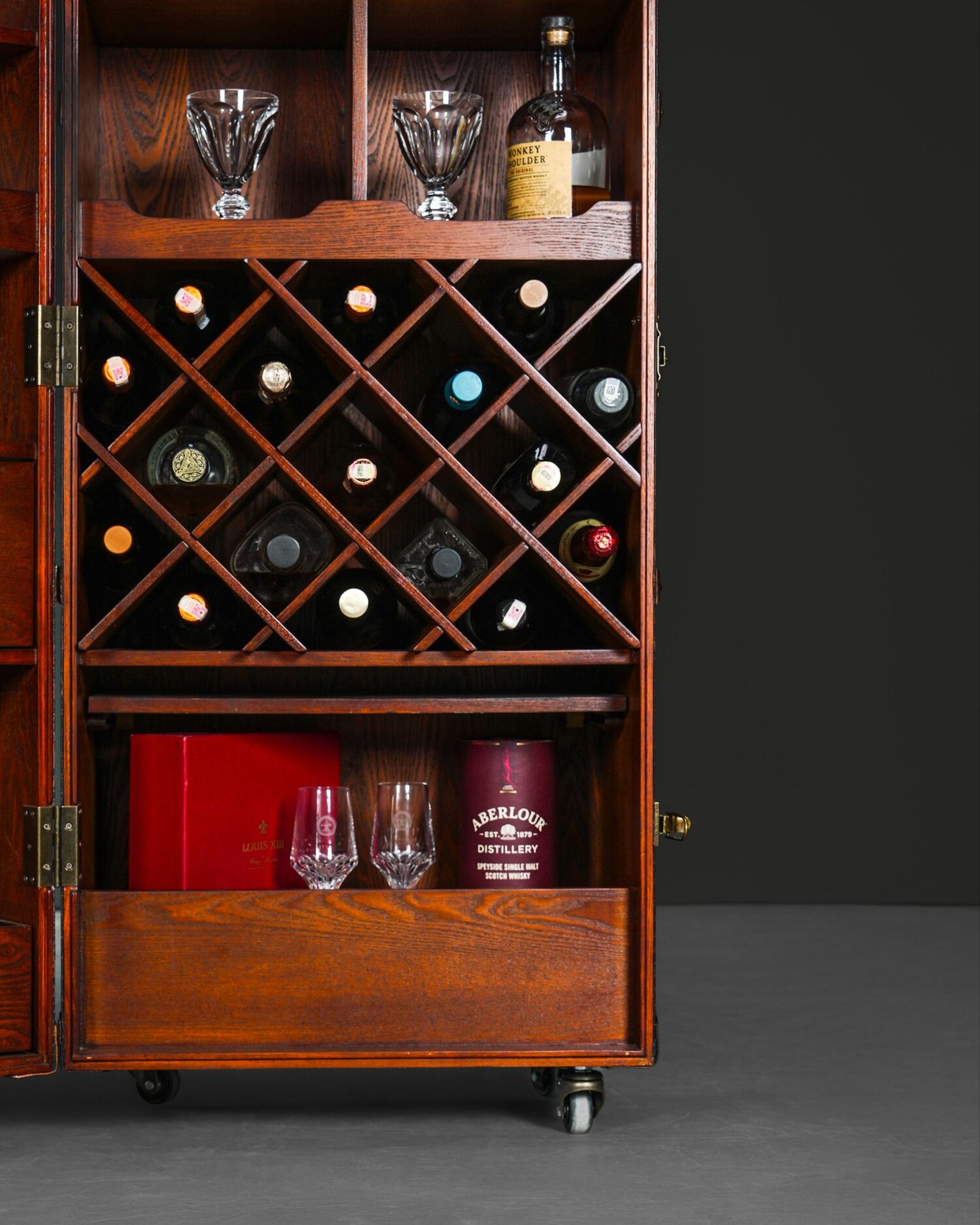 Globetrotter Bar Dolap, Kare Design - Görsel 6