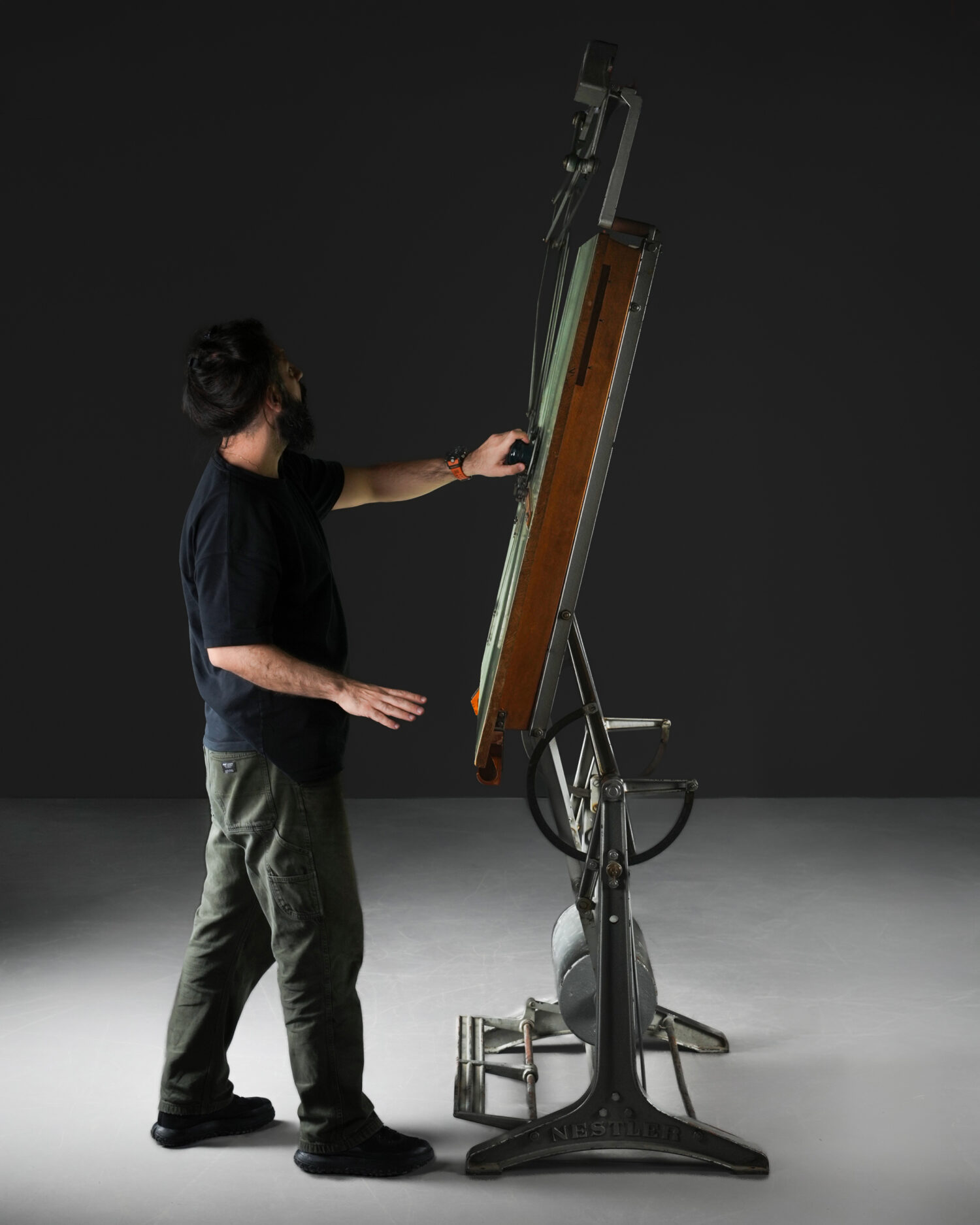 Nestler Çizim Masası, 1950'ler, Almanya - Görsel 2