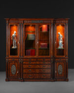 Theodore Alexander Breakfront Curio Cabinet