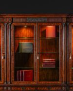 Theodore Alexander Breakfront Curio Cabinet - Görsel 8