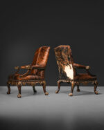 Theodore Alexander Cowhide Chairs - Çift