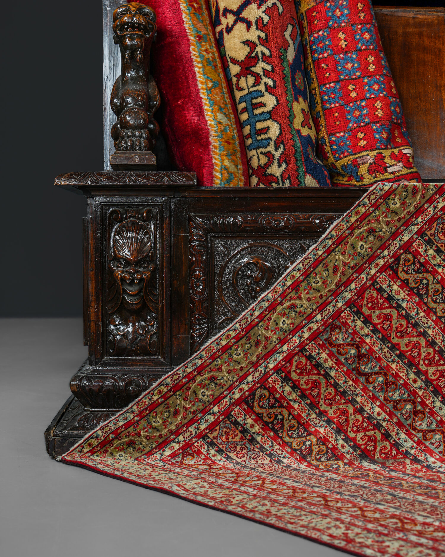 Zara Şal Modeli Halı, Sivas, 1905 - Görsel 3