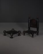 Rajasthan Alçak Koltuk ve Chowki Tabure - Hindistan