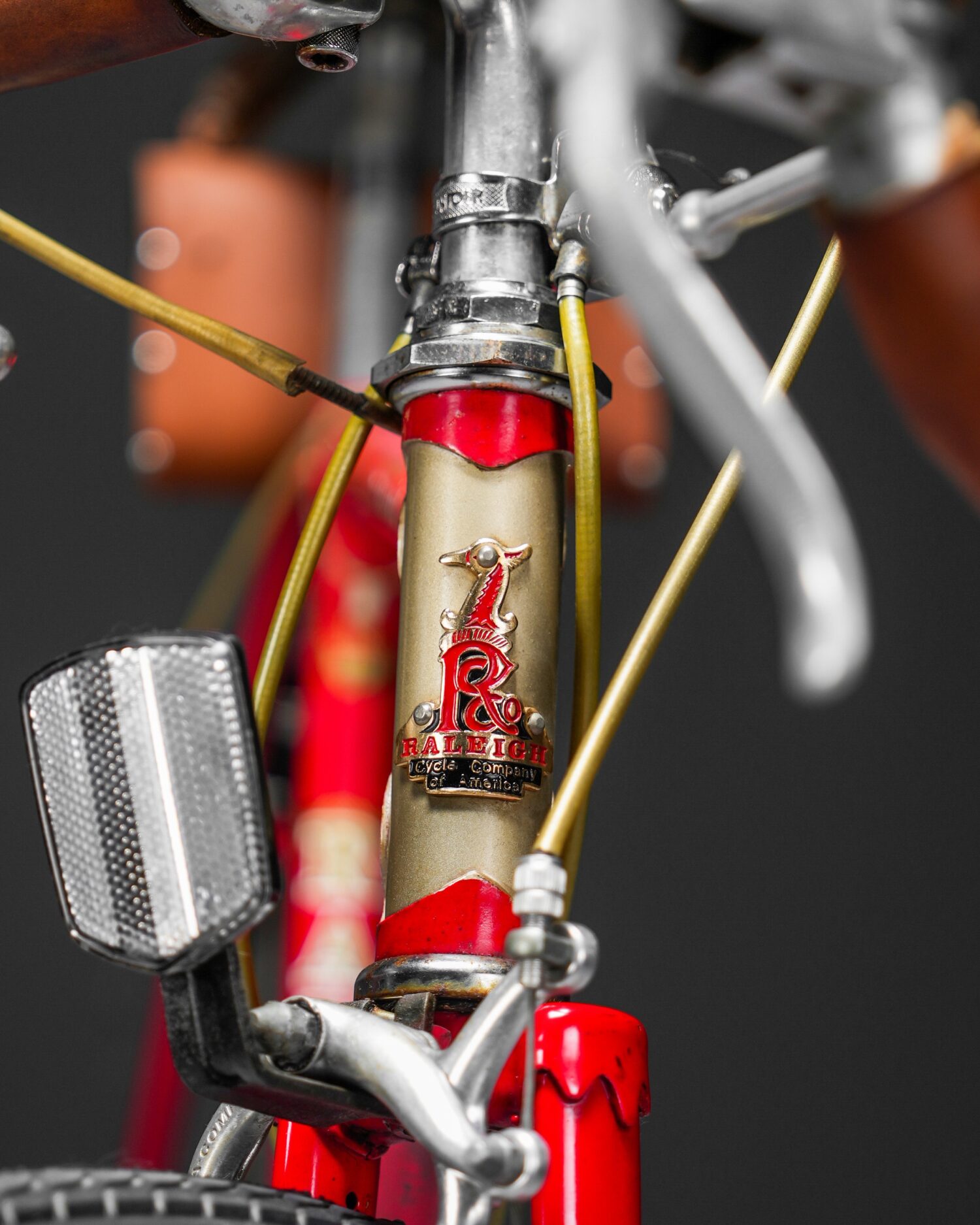 Raleigh Pursuit vintage bisiklet, 1980'ler, İngiltere. - Görsel 6