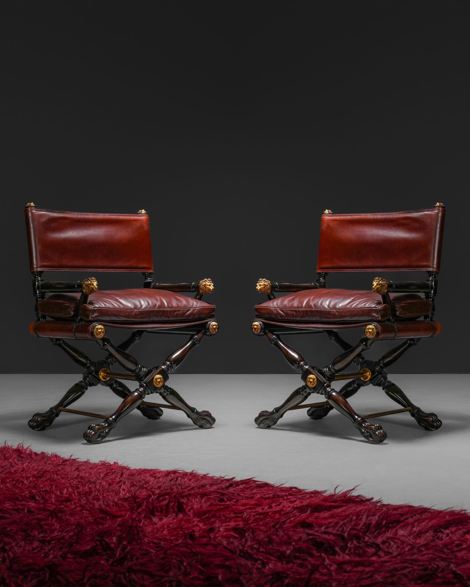 Theodore Alexander Director's Chairs - Çift - Görsel 1