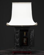 Çin Dolaplı Masa Lambası, 1900'ler. - Görsel 2