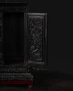 Çin Dolaplı Masa Lambası, 1900'ler. - Görsel 4