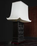 Çin Dolaplı Masa Lambası, 1900'ler. - Görsel 3