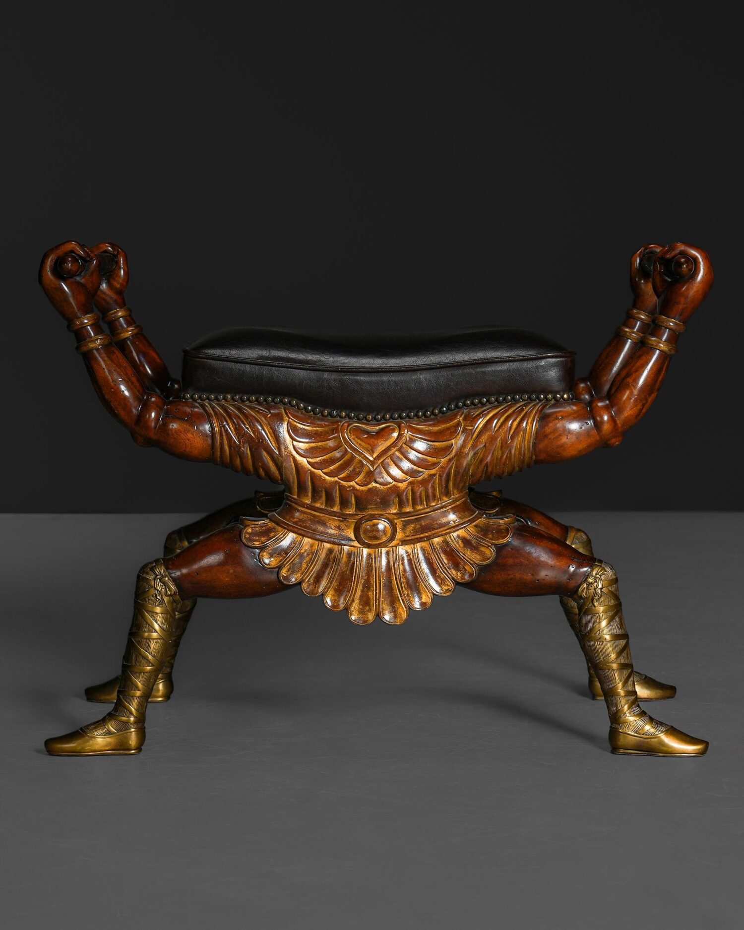 Theodore Alexander Figural Stool - Görsel 4
