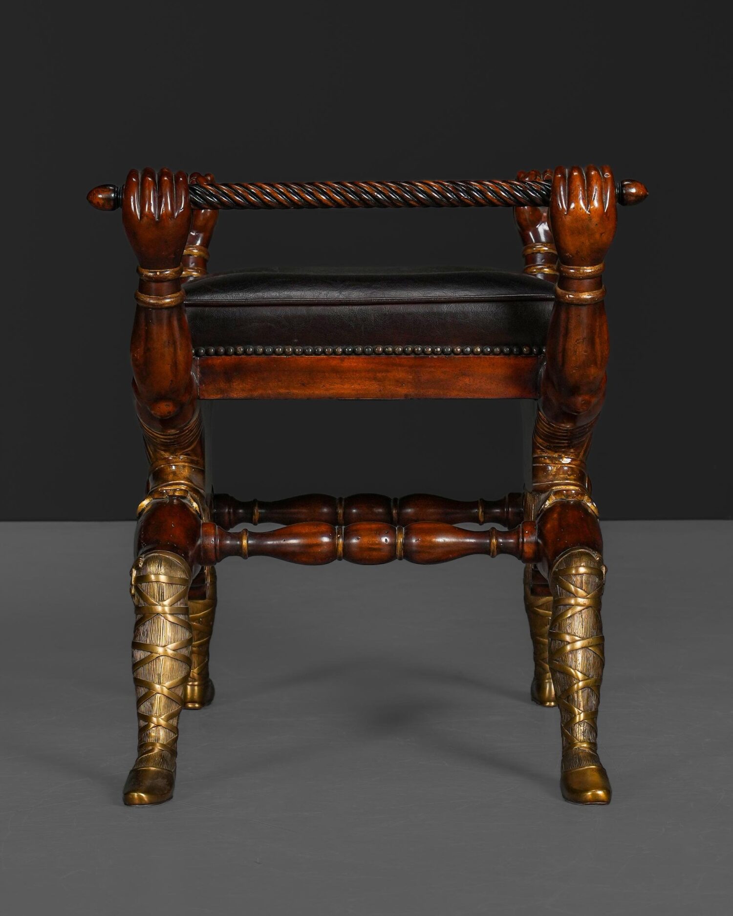 Theodore Alexander Figural Stool - Görsel 5