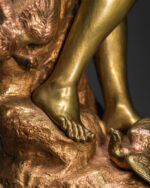 "Venüs" bronz heykel, Edouard Drouot (1859-1945) - Kod 4451