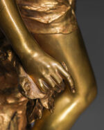 "Venüs" bronz heykel, Edouard Drouot (1859-1945) - Kod 4451