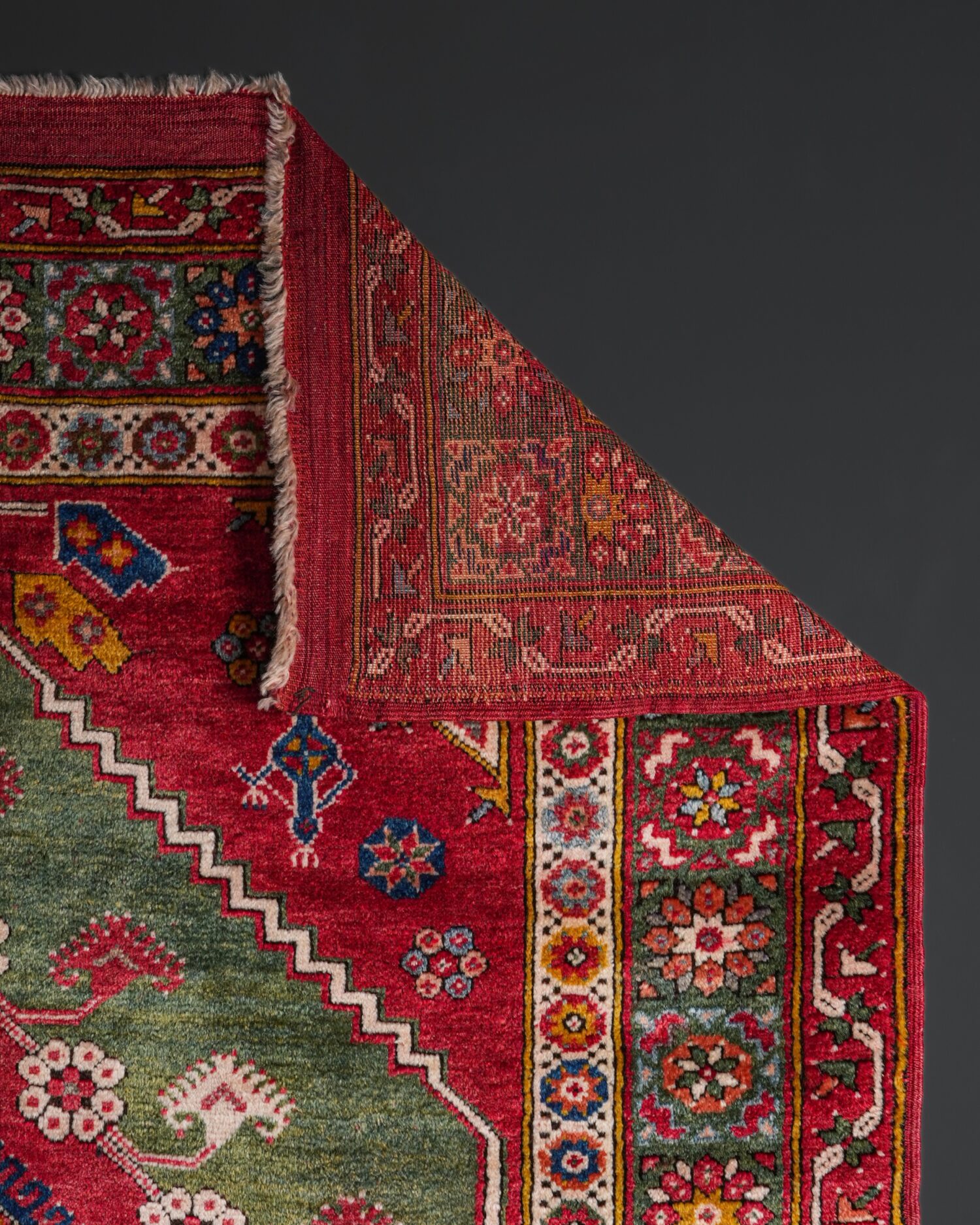 Afyon Dazkırı Yün Halı, 1930 - Görsel 7