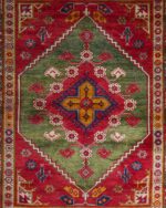 Afyon Dazkırı Yün Halı, 1930 - Görsel 2