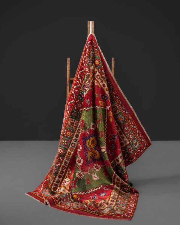 Afyon Dazkırı Yün Halı, 1930 - Kod 4427