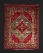 Afyon Dazkırı Yün Halı, 1930 - Görsel 4