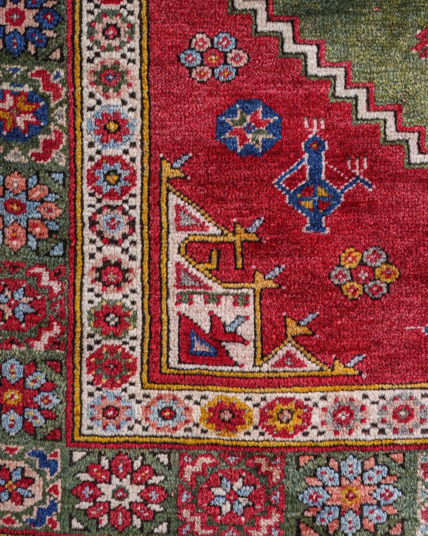 Afyon Dazkırı Yün Halı, 1930 - Görsel 8