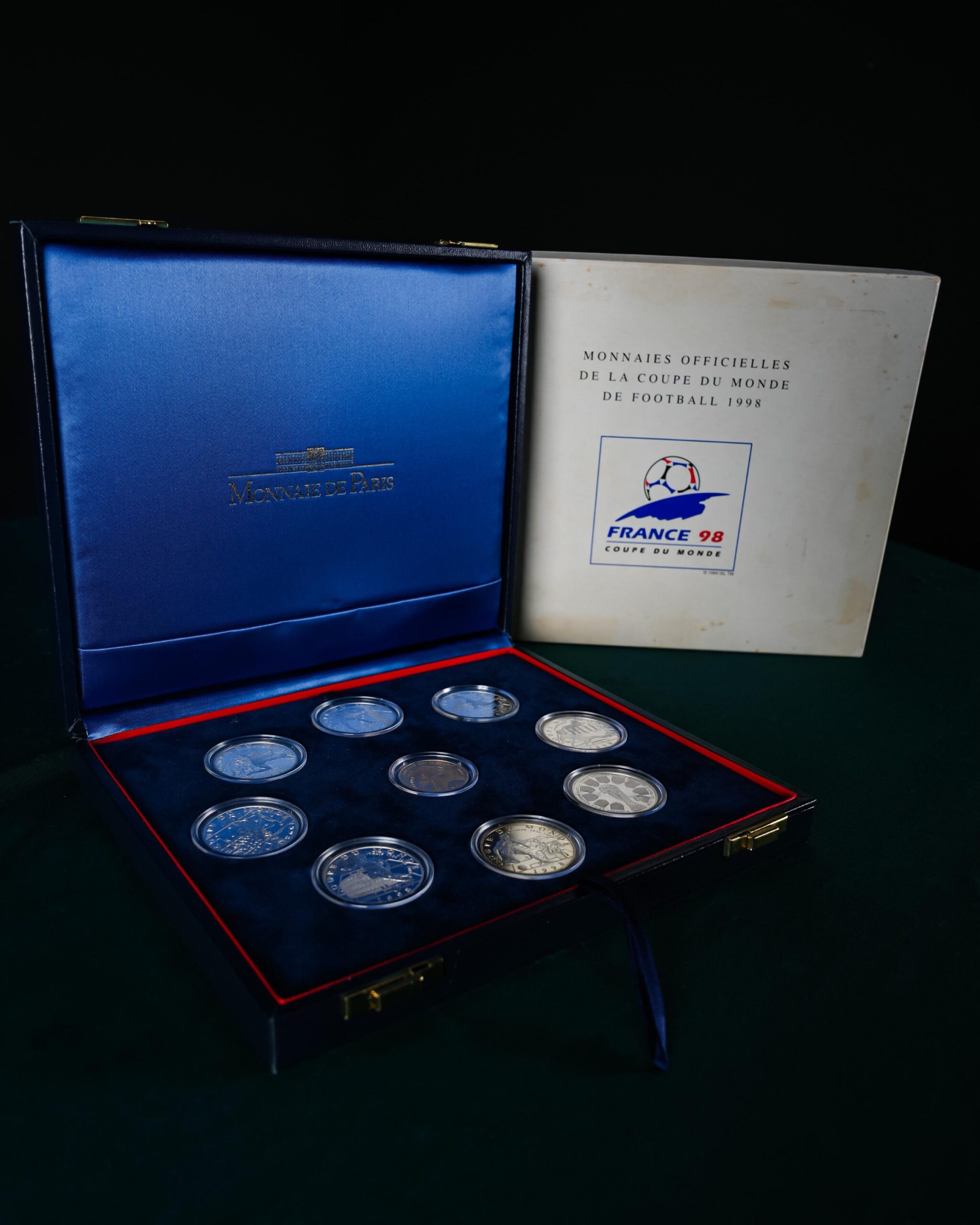 Coffret Belle Épreuve - Coupe du monde de football 1998 - Kod 4474