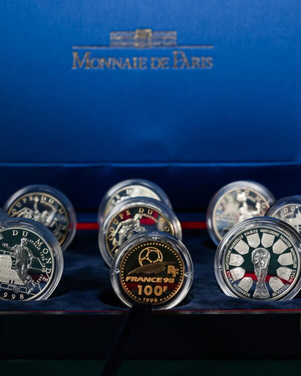 Coffret Belle Épreuve - Coupe du monde de football 1998 - Kod 4474