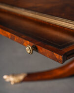 Theodore Alexander Kartal Ayaklı ve Sürgü Tablalı Sehpa - Görsel 4