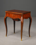 Tahan İmzalı Fransız Antika Dikiş Masası, 1870'ler. - Görsel 3