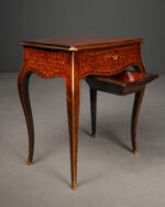 Tahan İmzalı Fransız Antika Dikiş Masası, 1870'ler. - Görsel 4