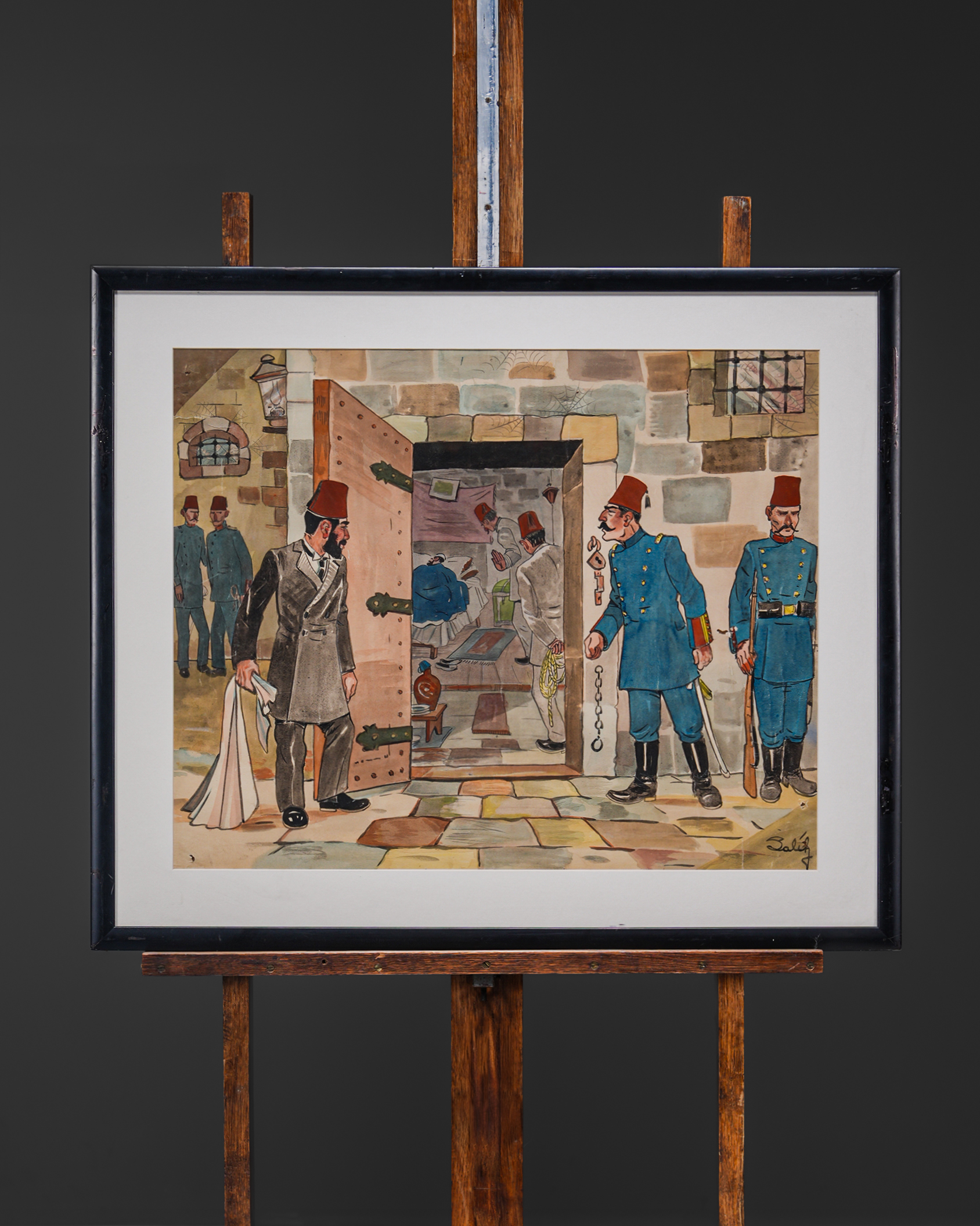 "Hastaya Baskın" Salih Erimez (1901-1974)