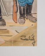 "Hastaya Baskın" Salih Erimez (1901-1974) - Görsel 5