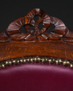 Pirinç Detaylı Vintage Bar Sandalyeleri - Beşli Set - Görsel 7