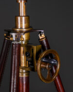 Deri Kaplama Büyük Pirinç Teleskop | Ayarlanabilir Tripod Ayaklı - Görsel 5