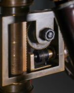 Deri Kaplama Büyük Pirinç Teleskop | Ayarlanabilir Tripod Ayaklı - Görsel 6