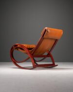 Sgarsul Rocking Chair | Gae Aulenti Poltronova - Görsel 10