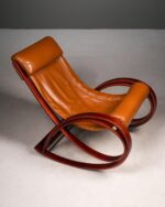 Sgarsul Rocking Chair | Gae Aulenti Poltronova - Görsel 7
