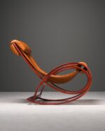 Sgarsul Rocking Chair | Gae Aulenti Poltronova - Görsel 3