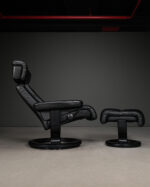 Stressless Deri Dinlenme Koltuğu ve Ayak Taburesi | Ekornes, Norveç - Görsel 4