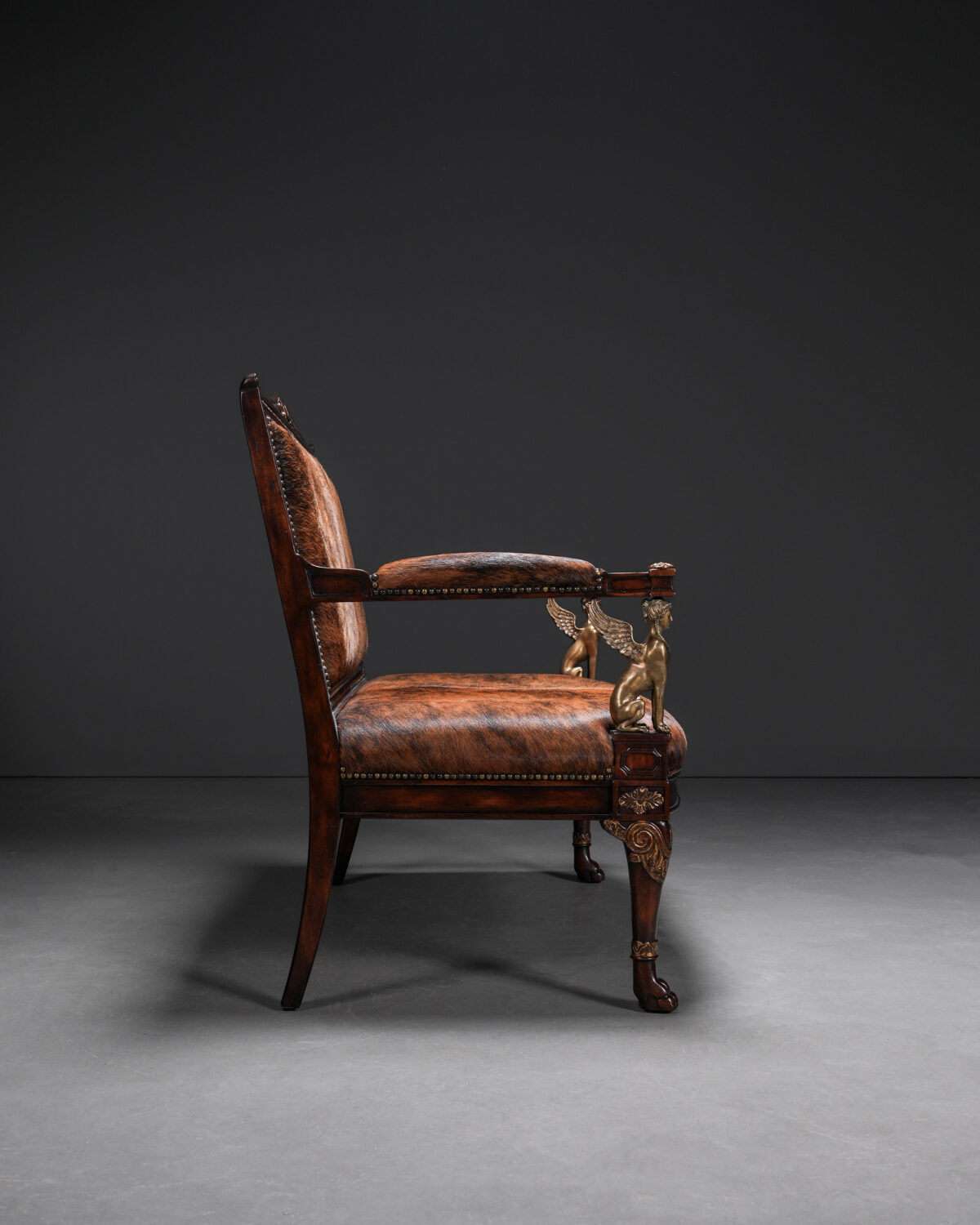 Theodore Alexander Horsehide Sofa