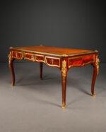 Louis XV Dönemi Fransız Antika Çalışma Masası – 19. yy - Görsel 2