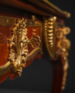 Louis XV Dönemi Fransız Antika Çalışma Masası – 19. yy - Görsel 6