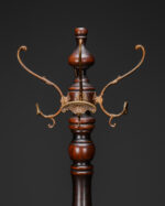 Antika Ahşap Askılık, Neo-Rönesans, 19. yüzyıl - Görsel 4