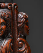 Antika Ahşap Askılık, Neo-Rönesans, 19. yüzyıl - Görsel 5