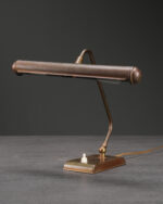 Vintage Pirinç Piyano ve Okuma Lambası