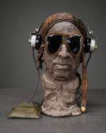 Pilot Gözlüğü ve Kulaklıklı Uçuş Başlığı - II Dünya Savaşı, Kuzey Afrika Cephesi, Alman Ordusu