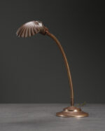 İstiridye Başlıklı Pirinç Masa Lambası